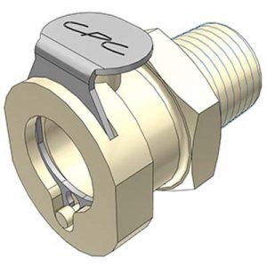 Coupleur polypropylène - DN 6.4 - A Clapet Fileté 1/4"BSPT - Bag 25