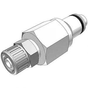 Embout Acétal - DN 6.4 - A Clapet À Coiffe pour tube 4.3X6.4mm - Bag 25 -