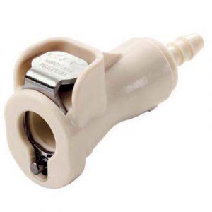 Coupleur Polypropylène - DN 3.2 - Cannelé pour tube 3.2mm Int - Bag 25 -