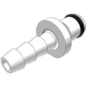 Embout Acétal - DN 3.2 - Cannelé pour tube 4.8mm Int - Bag 25 -