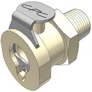 Coupleur Polypropylène - DN 3.2 - à Clapet - Fileté 1/8" BSPT - Bag 25