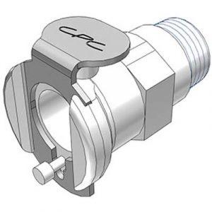 Coupleur Acétal - DN 3.2 - à Clapet - Fileté 1/8" NPT - Bag 25