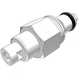Embout Acétal - DN 3.2 - à Clapet - Cannelé pour tube 1.6mm Int - Bag 25 -