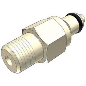 Embout Polypropylène  - DN 3.2 - à Clapet - Fileté 1/8" NPT - Bag 25