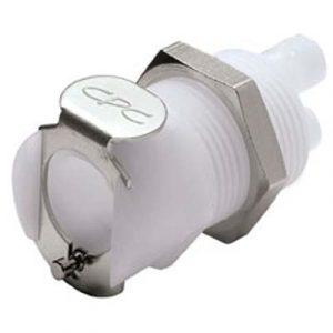 Coupleur Bitube Cannelé pour tube 1.6 mm Acétal - Bag 25 -