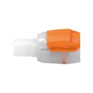 Coupleur 1/2" à Clapet Fileté 3/4"NPT Polypropylène -R. Non Magnétique - Joint EPDM