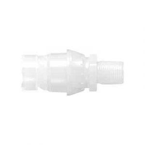 Embout Taille 1/2" Passage Libre- Fileté 3/4"NPT En Polypropylène