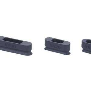 Ventouse Ovale 8X30 En Silicone Translucide 50 Shore Avec Insert Taraudé M5