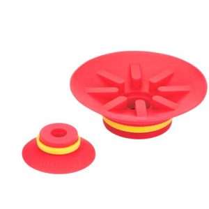 Ventouse Plate - Ø22 En Silicone Translucide FDA 50 Shore